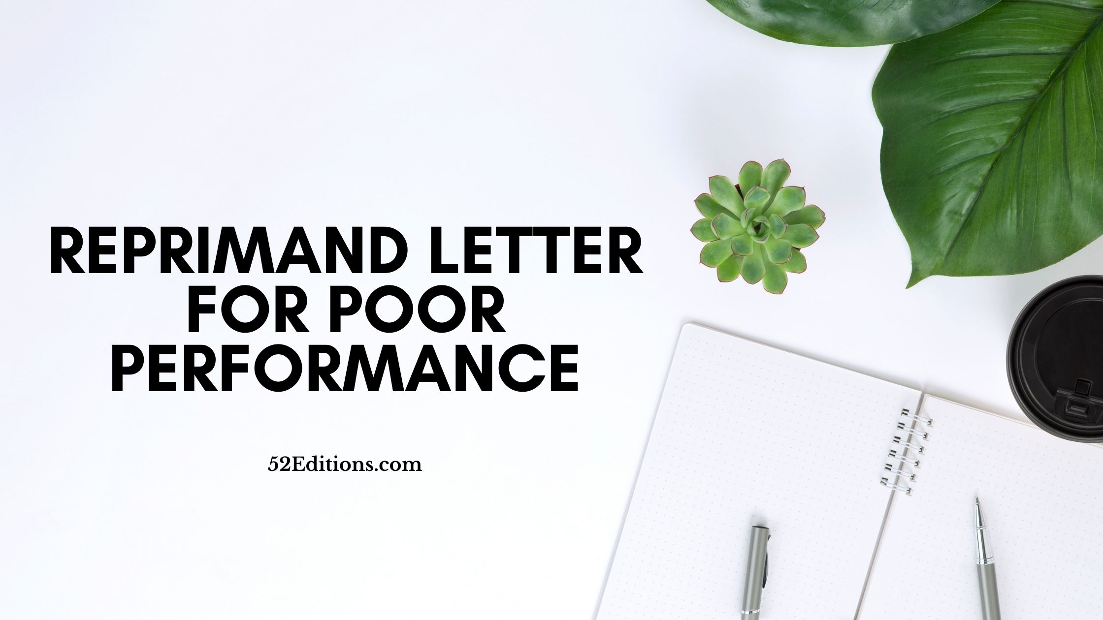 Written Reprimand Sample For Poor Performance