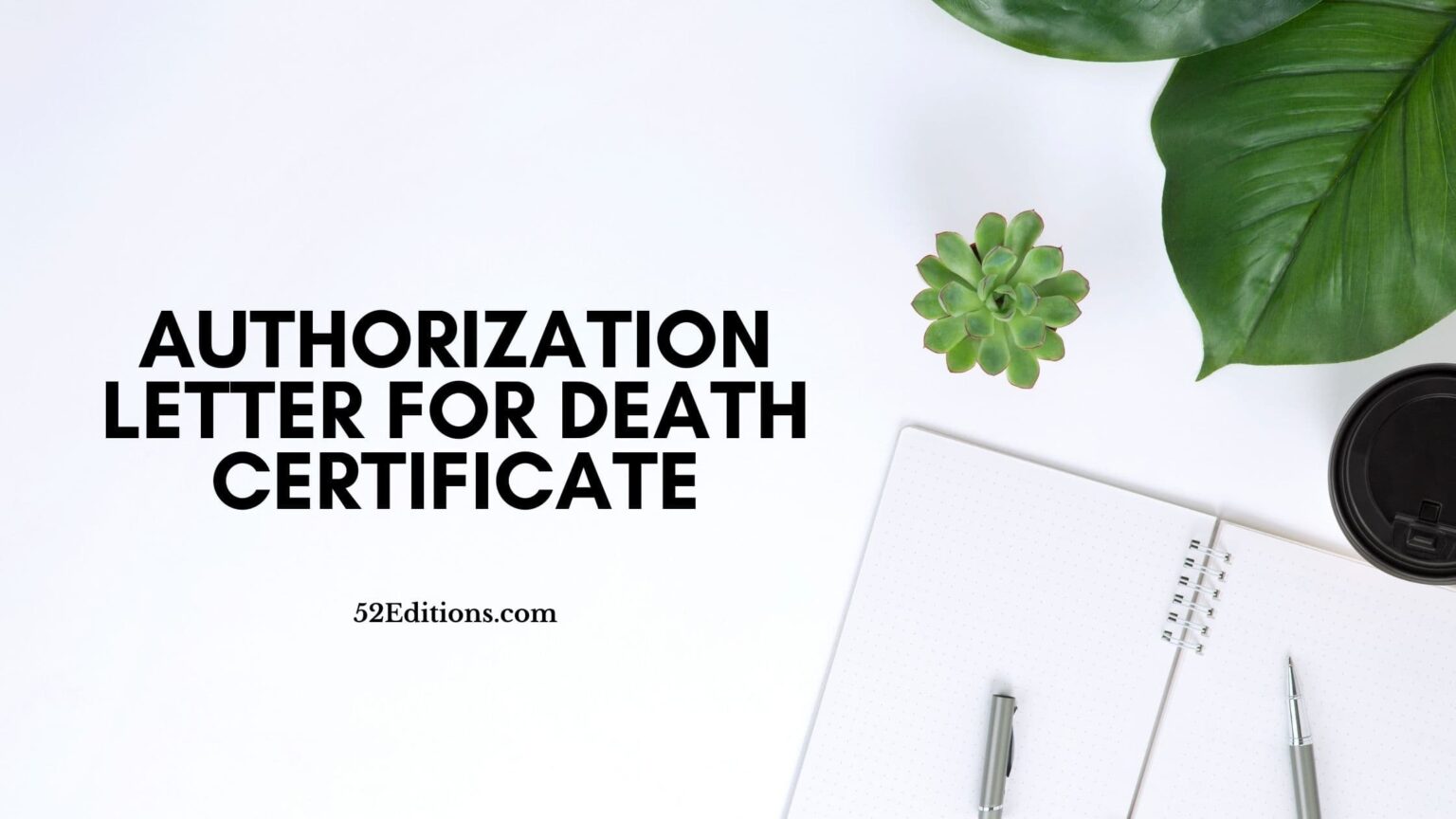 Authorization Letter For Death Certificate // Get FREE Letter Templates