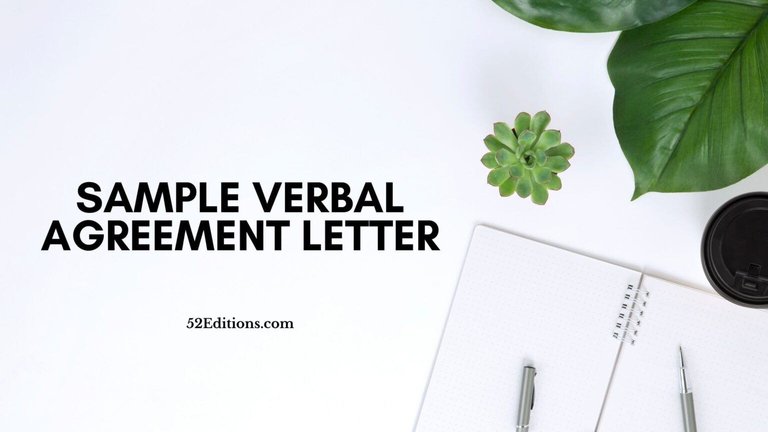 Sample Verbal Agreement Letter // Get FREE Letter Templates (Print or
