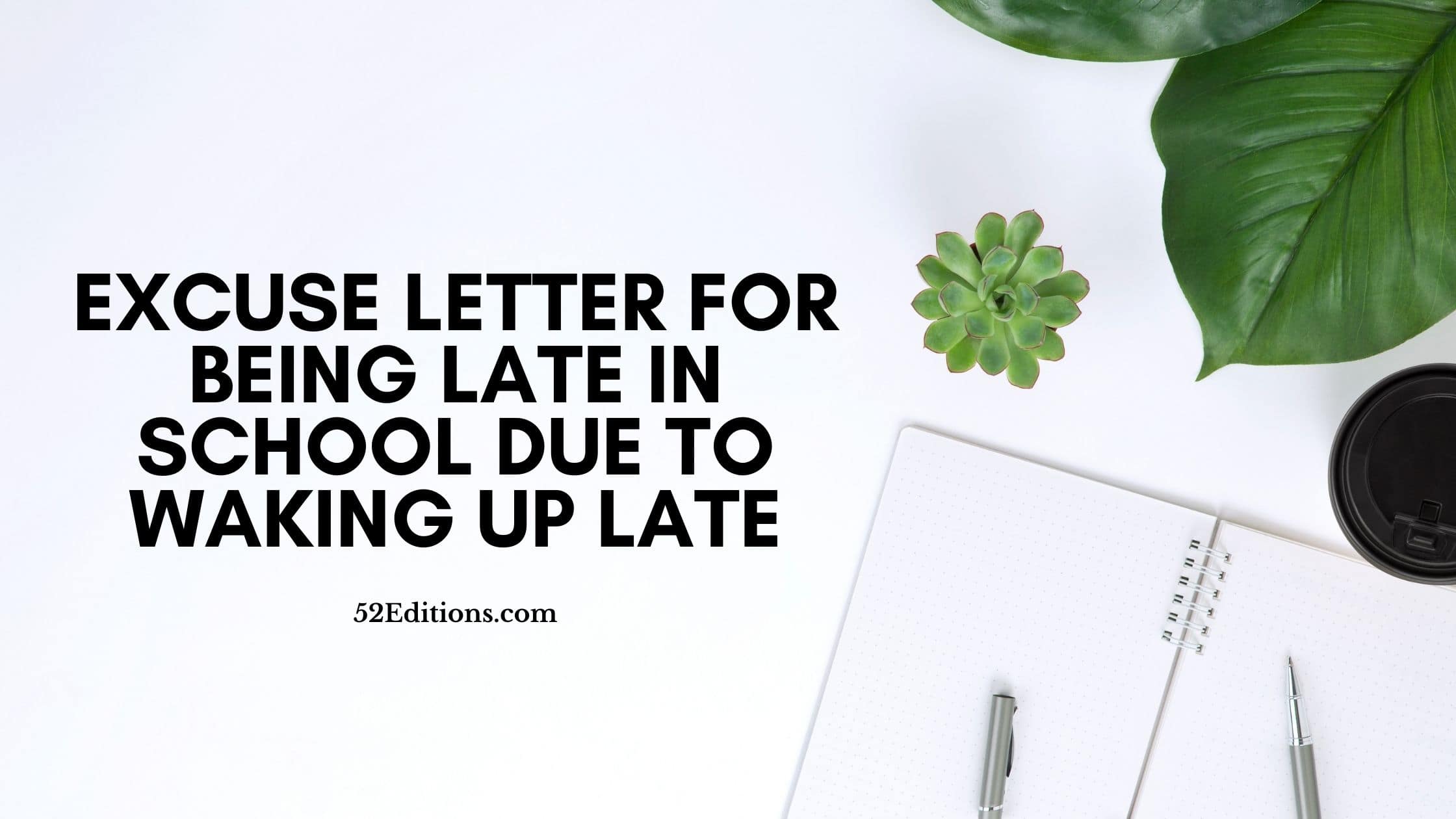 creative writing on why not to be late