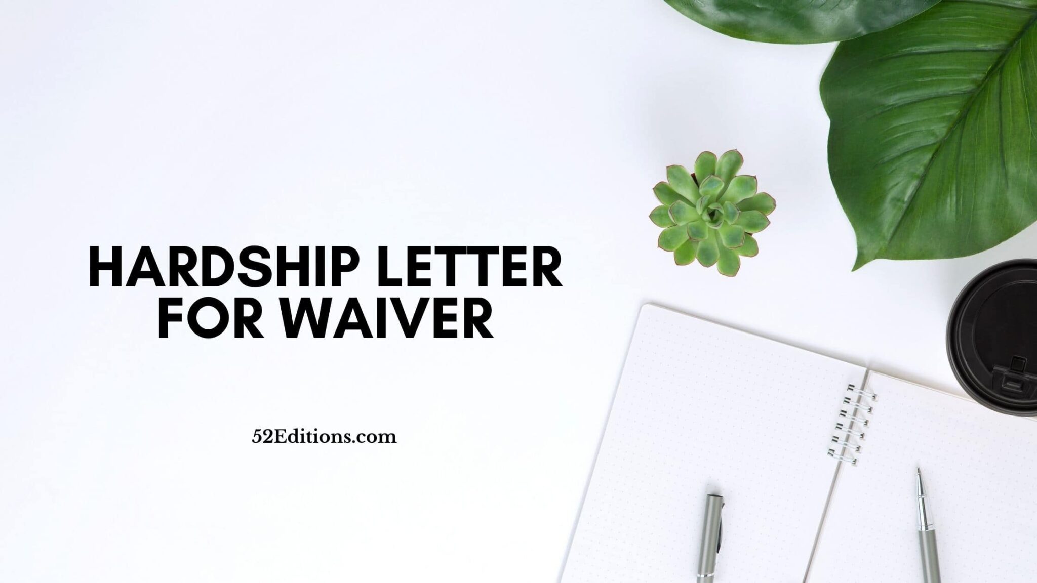 Hardship Letter For Waiver // Get FREE Letter Templates (Print or Download)