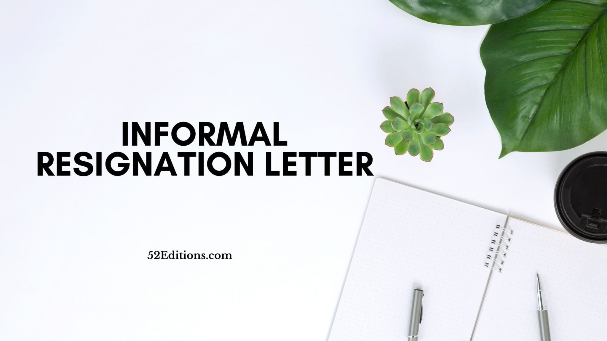 Informal Resignation Letter // Get FREE Letter Templates (Print or ...